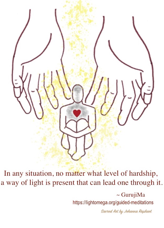 A way of light to lead one through GurujiMa .jpg